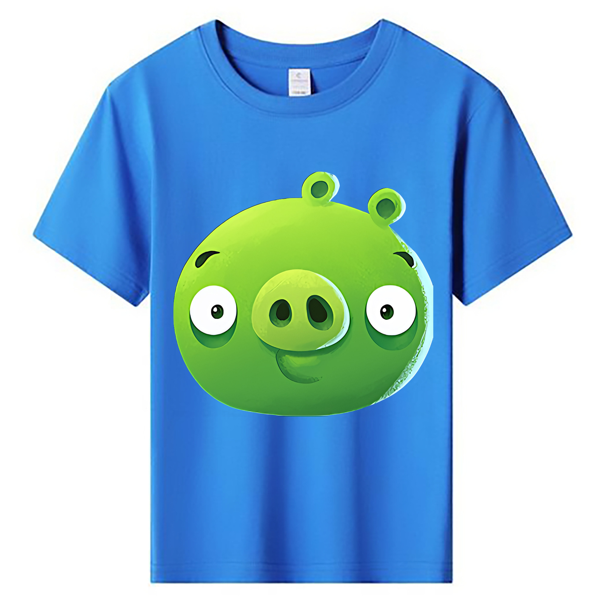 （画像用） Angry Birds アングリーバード 綿100％キッズTシャツ（フロントプリント）